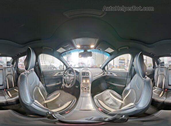 3LN6L5FC4JR620489 2018 LINCOLN MKZ White VIN sticker view