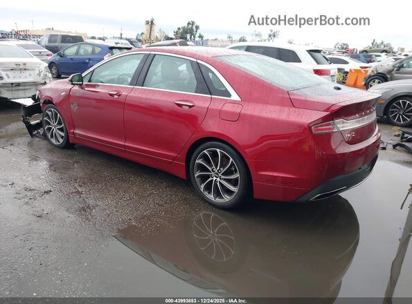 3LN6L5LU0KR632167 2019 LINCOLN MKZ HYBRID Red Tył lewy