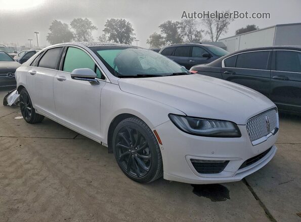 3LN6L5LU7LR615786 2020 LINCOLN MKZ Белый Передняя правая четверть