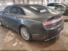 2017 Lincoln Mkz Hybrid Reserve Серый vin: 3LN6L5MU2HR626653