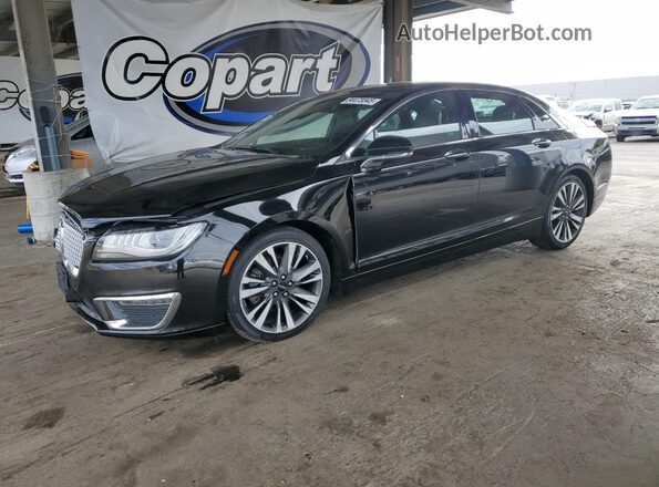 3LN6L5MUXJR602624 2018 LINCOLN MKZ Black Front left