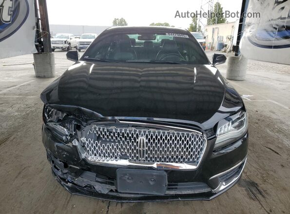 3LN6L5MUXJR602624 2018 LINCOLN MKZ Black Front view