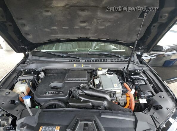 3LN6L5MUXJR602624 2018 LINCOLN MKZ Black Rear interior view