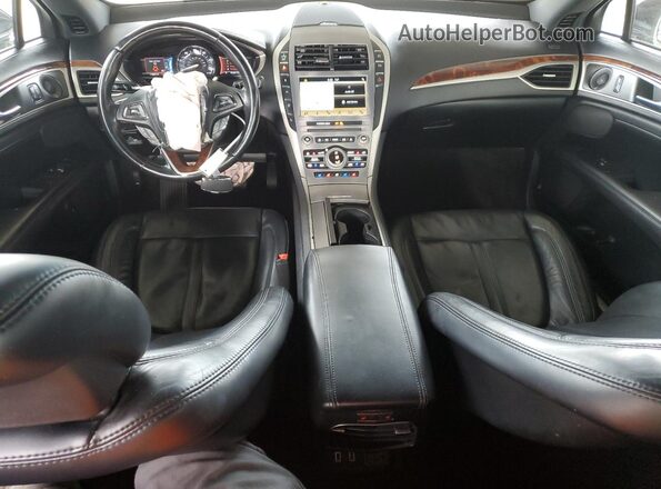 3LN6L5MUXJR602624 2018 LINCOLN MKZ Black Dashboard view