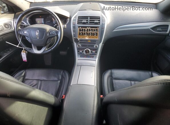 3LN6L5MUXJR628897 2018 LINCOLN MKZ Черный Вид панели приборов
