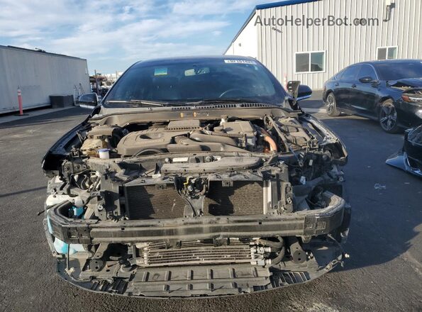 3LN6L5MUXJR628897 2018 LINCOLN MKZ Черный Вид спереди