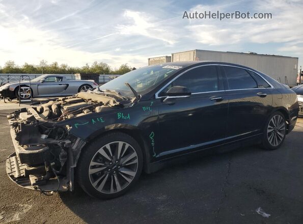 3LN6L5MUXJR628897 2018 LINCOLN MKZ Черный Передняя левая четверть