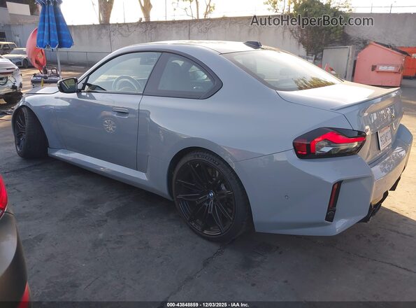 3MF13DM01P8D49033 2023 BMW M2 Серый Задняя левая четверть