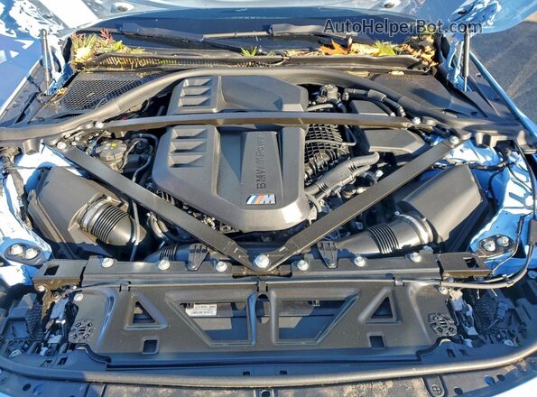 3MF13DM01R8E49488 2024 BMW M2 Синий Вид задней части салона