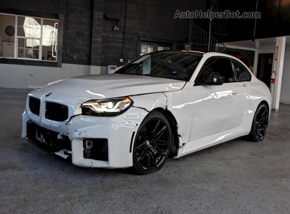 3MF13DM08R8E20280 2024 BMW M2 White Tył prawy