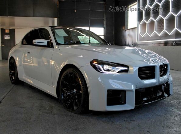 3MF13DM08R8E20280 2024 BMW M2 White Przód lewy