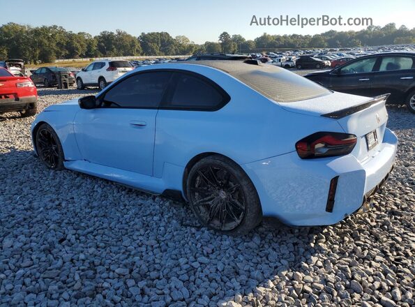 3MF13DM0XP8C94078 2023 BMW M2 Синий Задняя левая четверть