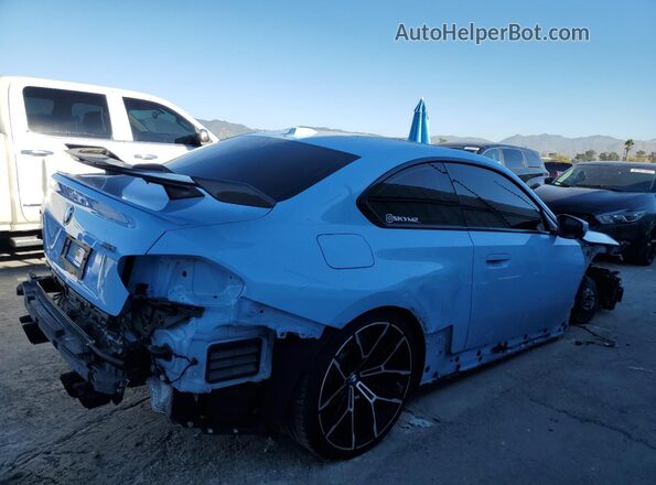 3MF23DM01S8E94568 2025 BMW M2 Blue Rear right