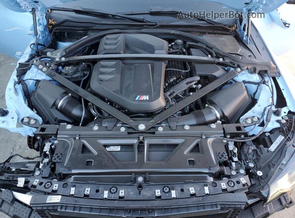 3MF23DM01S8E94568 2025 BMW M2 Blue Rear interior view