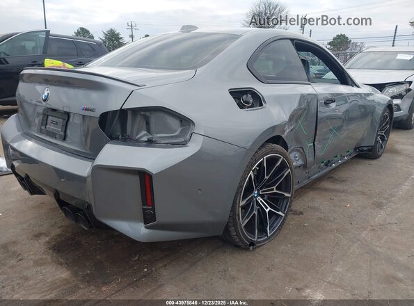 3MF23DM08S8F43717 2025 BMW M2 Серый Задняя правая четверть