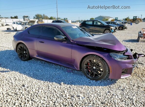 3MF23DM08S8F51008 2025 BMW M2 Purple Przód prawy