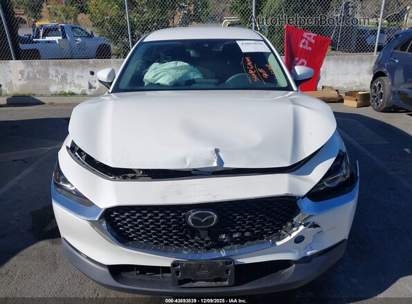 3MVDMABL0LM120464 2020 MAZDA CX-30 White Widok zestawu wskaźników
