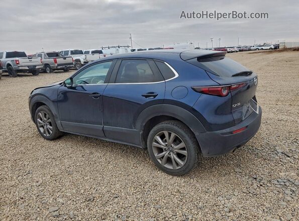 3MVDMACL0LM126036 2020 MAZDA CX-30 Blue Trasero izquierdo
