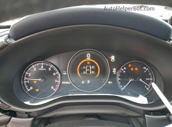 3MVDMACL0LM126036 2020 MAZDA CX-30 Blue Vista del cuadro de instrumentos