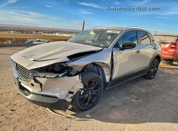 3MVDMBBM3RM697027 2024 MAZDA CX-30 Silver წინა მარცხენა ხედი სამი მეოთხედიდან