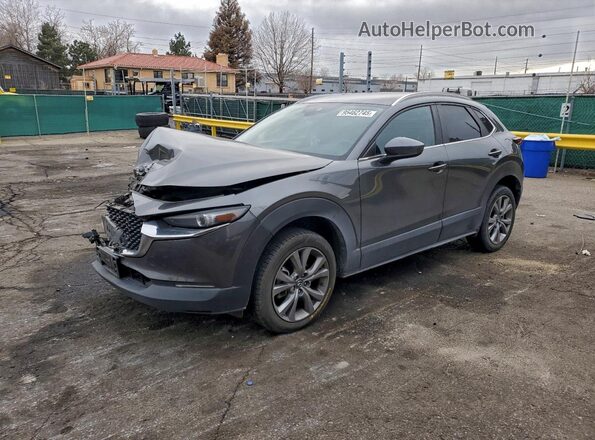 3MVDMBBM4PM502923 2023 MAZDA CX-30 Серый Передняя левая четверть