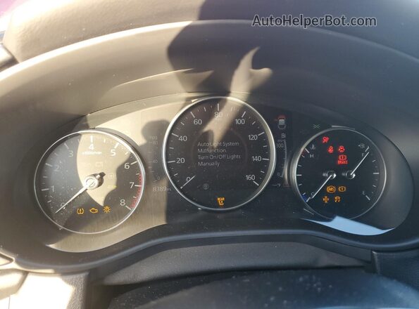 3MVDMBBM8SM856548 2025 MAZDA CX-30 Red Вид щитка приладів