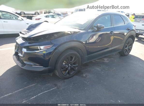 3MVDMBBMXRM668091 2024 MAZDA CX-30 Синий Передняя левая четверть