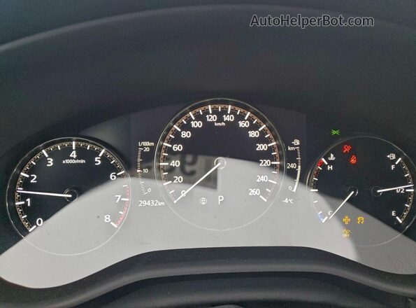3MVDMBCL3NM444189 2022 MAZDA CX-30 Синий Вид щитка приборов