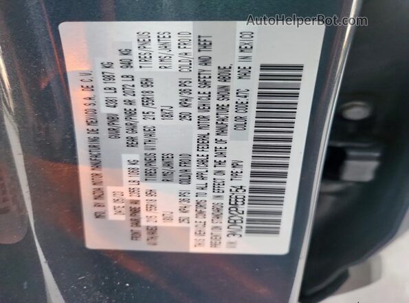 3MVDMBCM2PM556154 2023 MAZDA CX-30 Gray Widok naklejki z numerem VIN