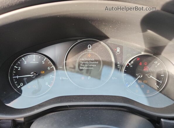 3MVDMBCM2RM672988 2024 MAZDA CX-30 Белый Вид щитка приборов