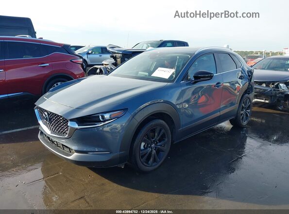 3MVDMBCM5PM574311 2023 MAZDA CX-30 Синий Передняя левая четверть