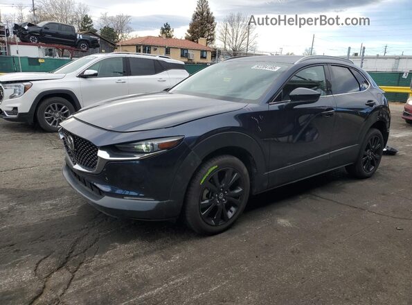 3MVDMBDY4PM508110 2023 MAZDA CX-30 Синий Передняя левая четверть