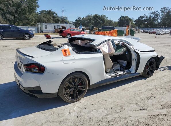 3MW43CM00R8E84997 2024 BMW M2 Белый Задняя правая четверть