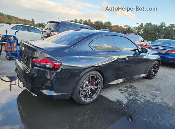3MW43CM08P8D25836 2023 BMW M2 Черный Задняя правая четверть