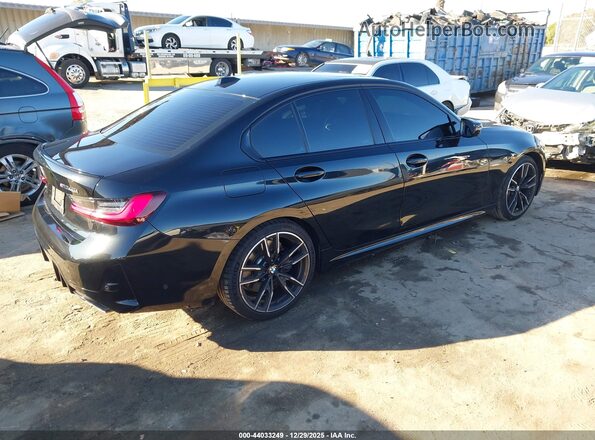 3MW49FS06R8E72145 2024 BMW M3 Black უკანა მარჯვენა