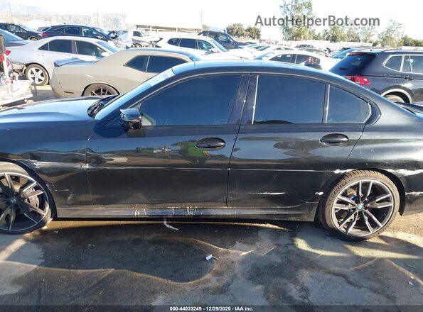 3MW49FS06R8E72145 2024 BMW M3 Black სალონის 360-გრადუსიანი ხედი