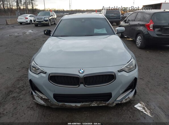 3MW53CM05N8C48070 2022 BMW M2 Серый Вид щитка приборов