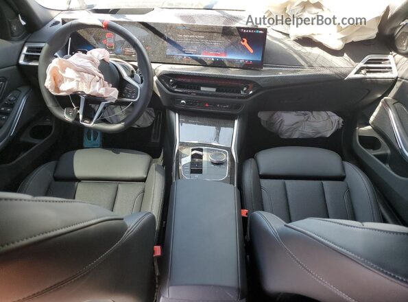 3MW59FT00S8F74274 2025 BMW M3 Gray Widok deski rozdzielczej