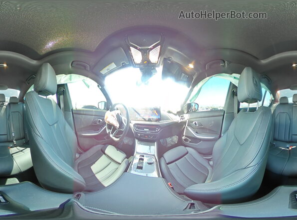 3MW59FT00S8F74274 2025 BMW M3 Gray Widok naklejki z numerem VIN
