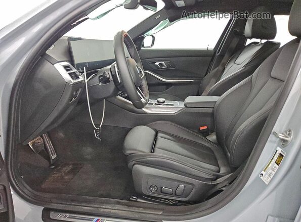 3MW59FT01T8F94213 2026 BMW M3 Gray Widok wnętrza z przodu
