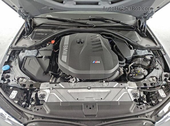 3MW59FT01T8F94213 2026 BMW M3 Gray Widok wnętrza z tyłu