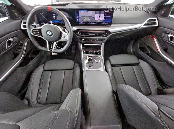 3MW59FT01T8F94213 2026 BMW M3 Gray Widok deski rozdzielczej