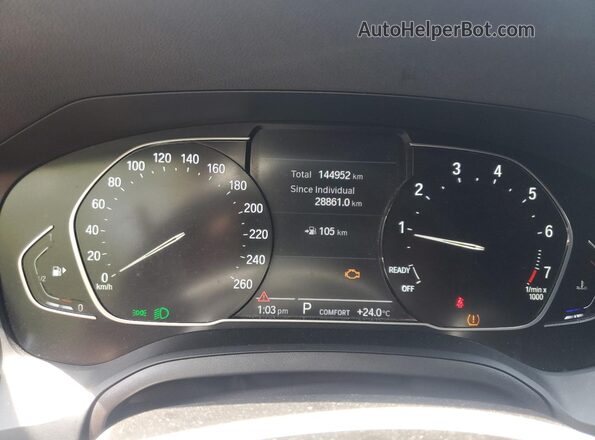 3MW5R7J09M8B80770 2021 BMW OTHER Черный Вид щитка приборов