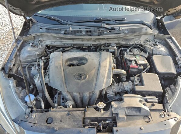 3MYDLBYV1KY514969 2019 TOYOTA YARIS Серый Вид задней части салона