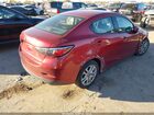 2018 Toyota Yaris Ia   Red vin: 3MYDLBYV3JY317302