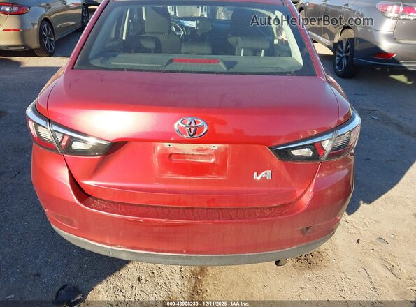 3MYDLBYV3JY317302 2018 TOYOTA YARIS IA Red 