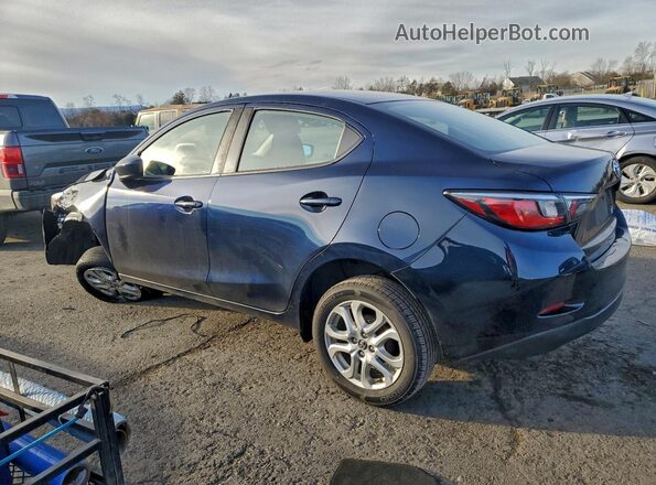 3MYDLBYV4JY312366 2018 TOYOTA YARIS Blue Rear left