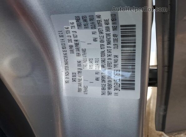 3MYDLBYV5LY715758 2020 TOYOTA YARIS Серебряный Вид подкапотного пространства