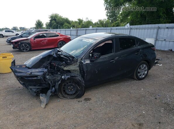 3MYDLBYVXGY106834 2016 TOYOTA YARIS Серый Передняя левая четверть