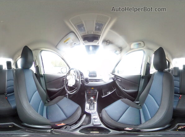 3MYDLBYVXJY321444 2018 TOYOTA YARIS Белый Панорамный вид салона 360°